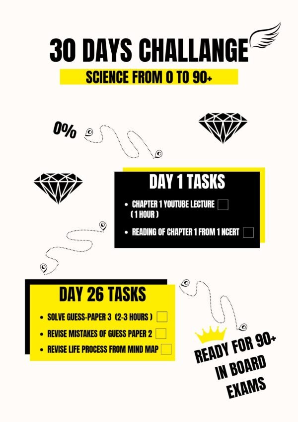 30 DAYS CHALLENGE FOR CLASS 10 BY TOPLIX ALL SUBJECTS BUNDLE - Image 3